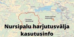 Nursipalu harjutusvälja kasutusinfo